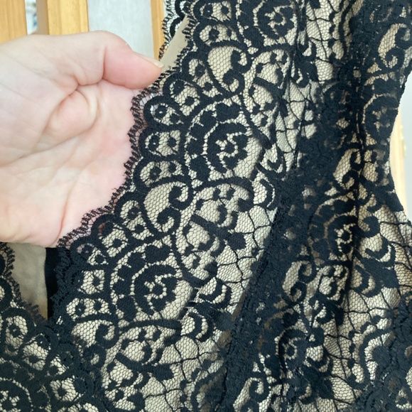 Dressbarn Date Night Lace Black Sleeveless Dress - Picture 2 of 6